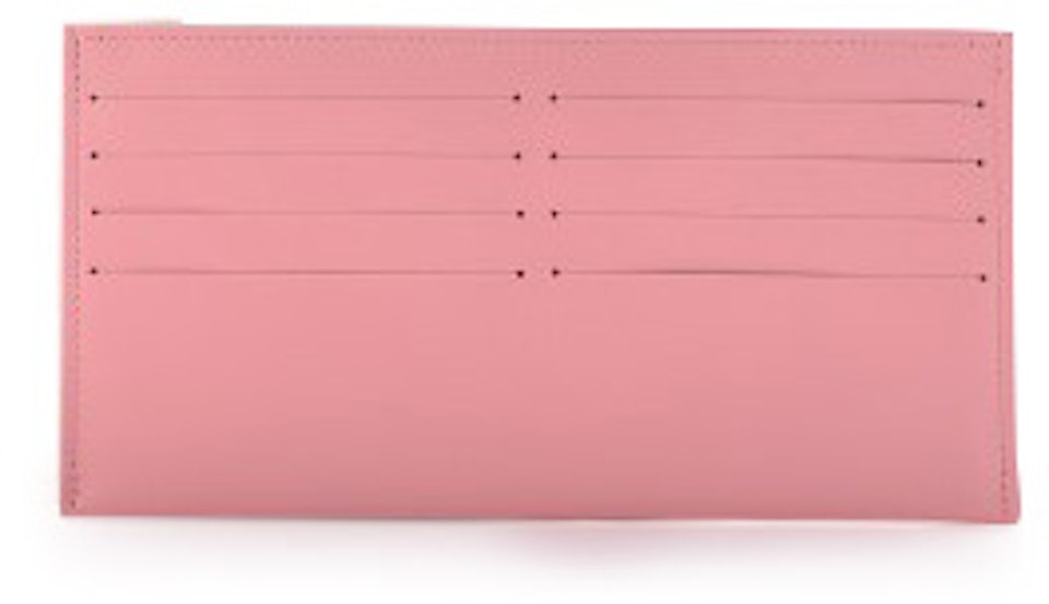 Louis Vuitton Pochette Felicie Card Holder Insert Pink in Calfskin