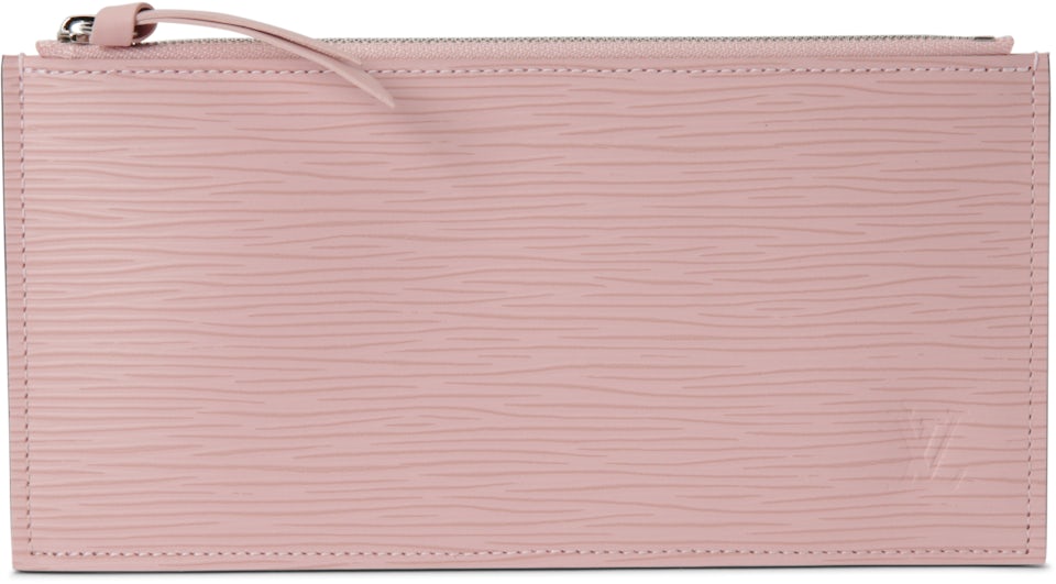 Toiletry Pouch 26 Epi Leather Rose Ballerine