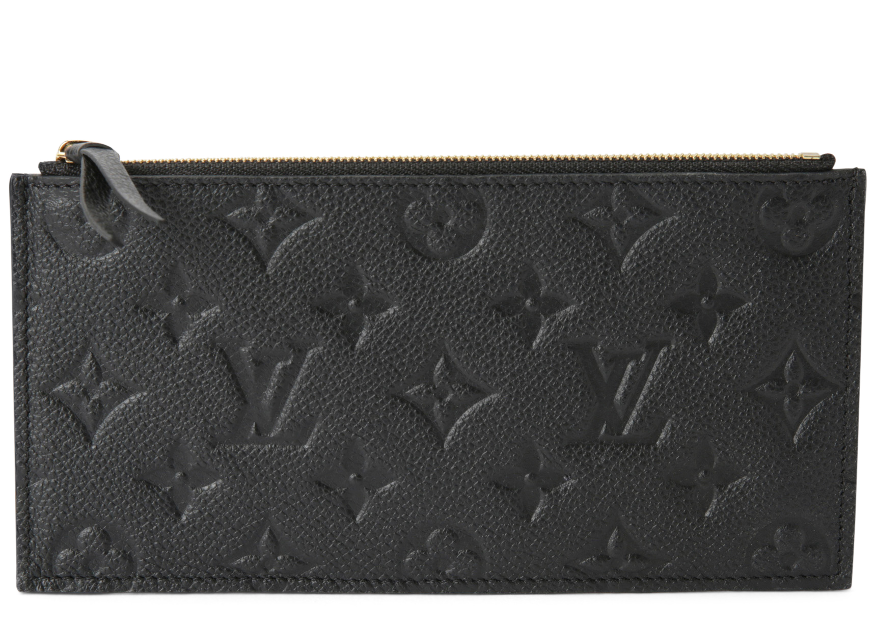 Louis Vuitton Pochette Felicie Monogram Empreinte Zippered Insert Noir Black Studio 1