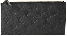 Louis Vuitton Pochette Felicie Zippered Insert Monogram Empreinte Noir
