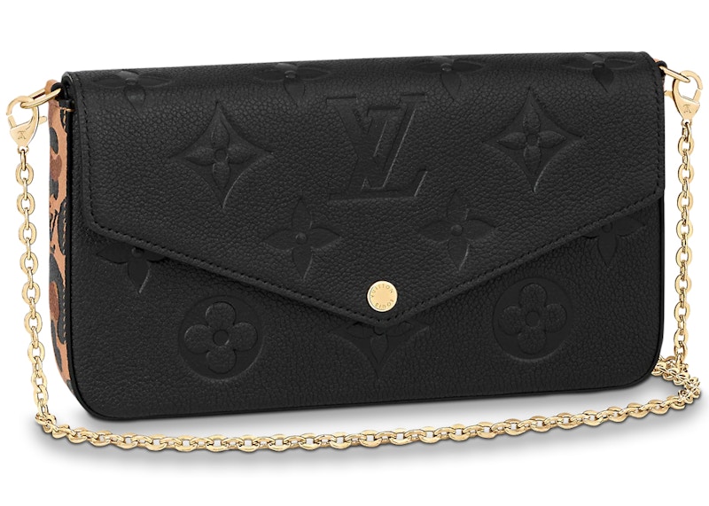 Louis vuitton pochette felicie on sale noir