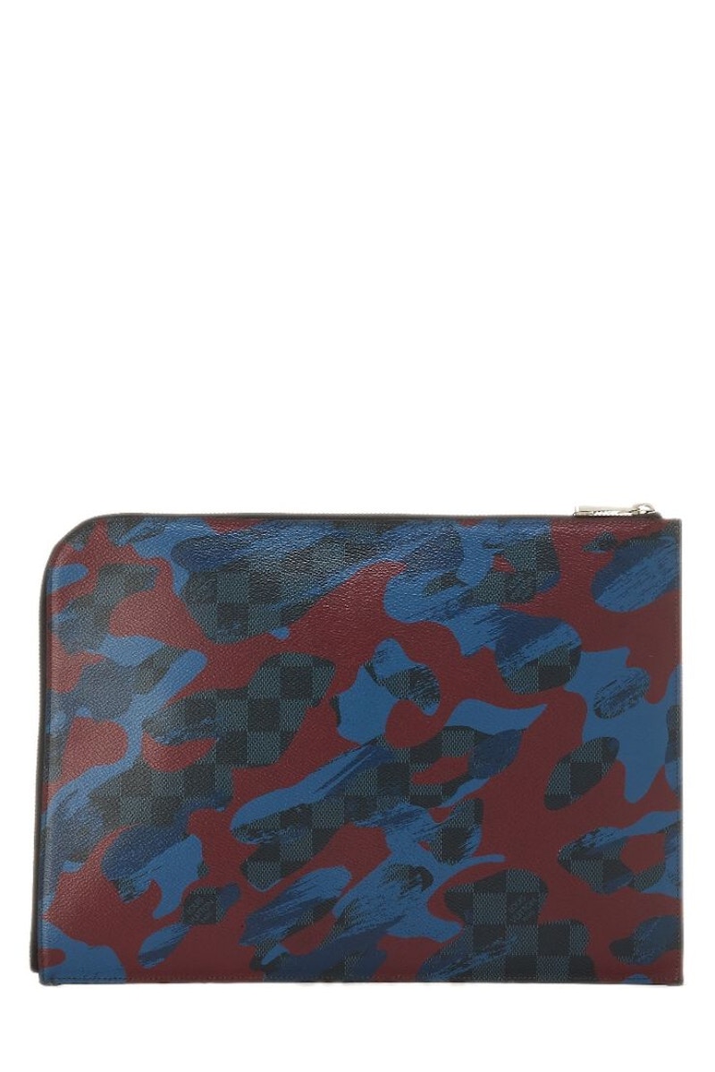 Louis Vuitton Pochette Jour Damier Cobalt Camouflage GM Bordeaux in