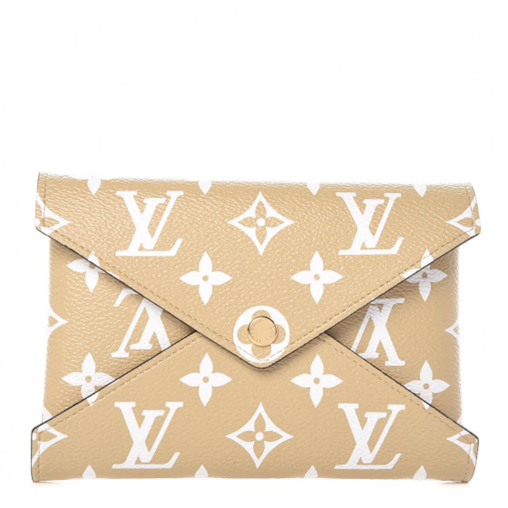 Louis Vuitton Pochette Kirigami Insert Monogram Giant Medium Beige