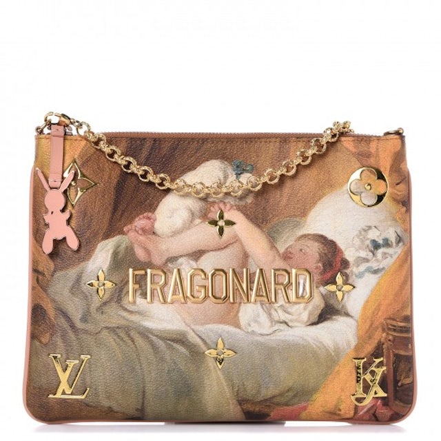 Louis Vuitton, Bags, Jeff Koons Neverfull Mm Set Fragonard