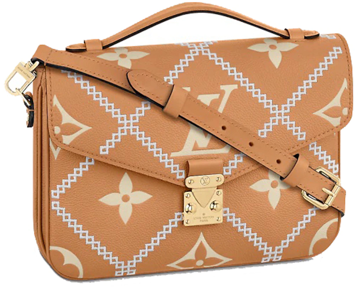 Louis Vuitton OnTheGo MM Arizona Brown in Cowhide Leather with Gold-tone -  US