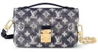 Louis Vuitton Pochette Metis East West Blau