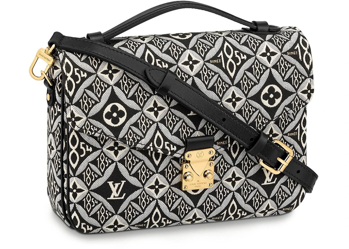 Louis Vuitton Pochette Metis MM Since 1854 Jacquard Gray/Black in