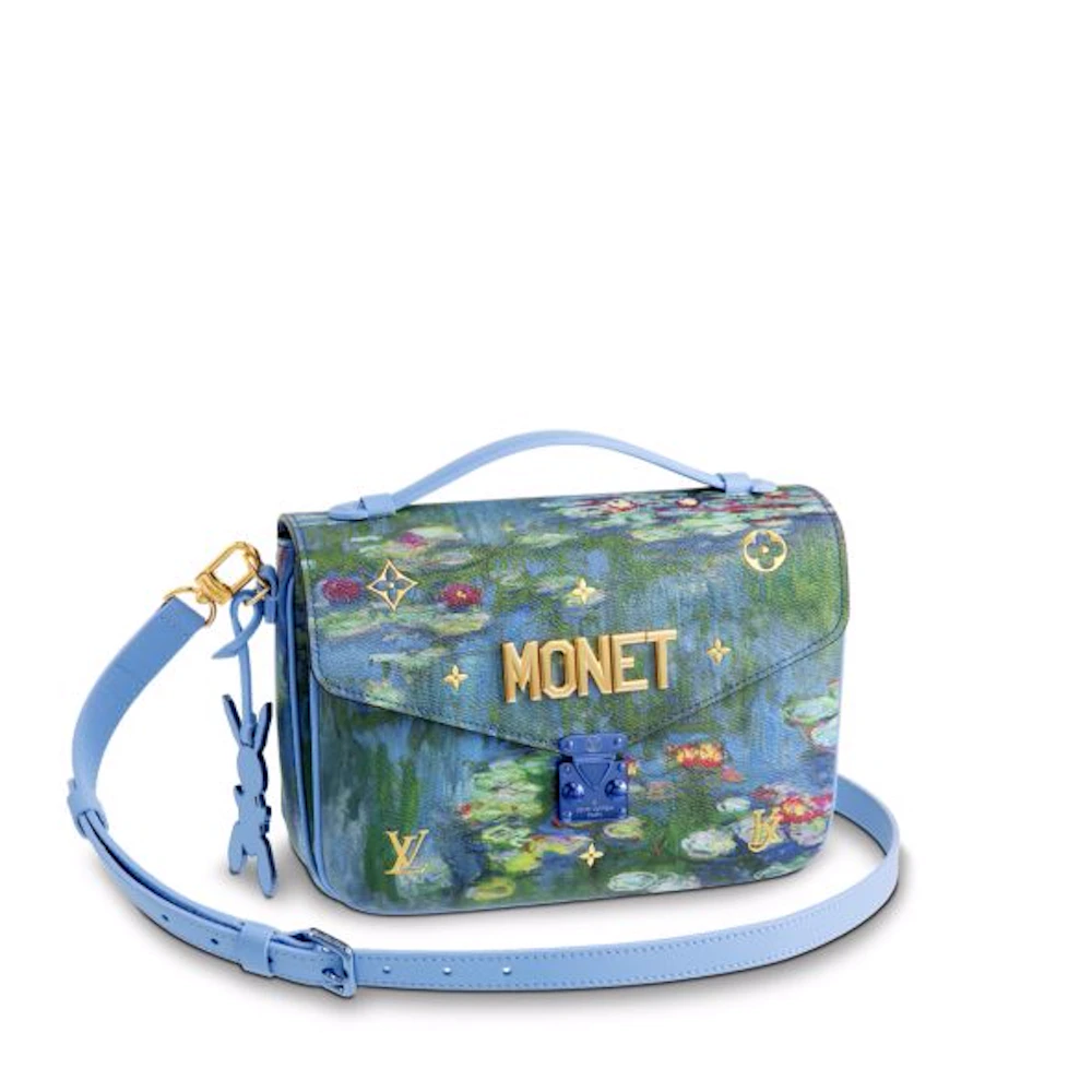 Louis Vuitton Pochette Metis Monet Masters Jeff Koons Periwinkle Multicolor  in Coated Canvas with Brass - US