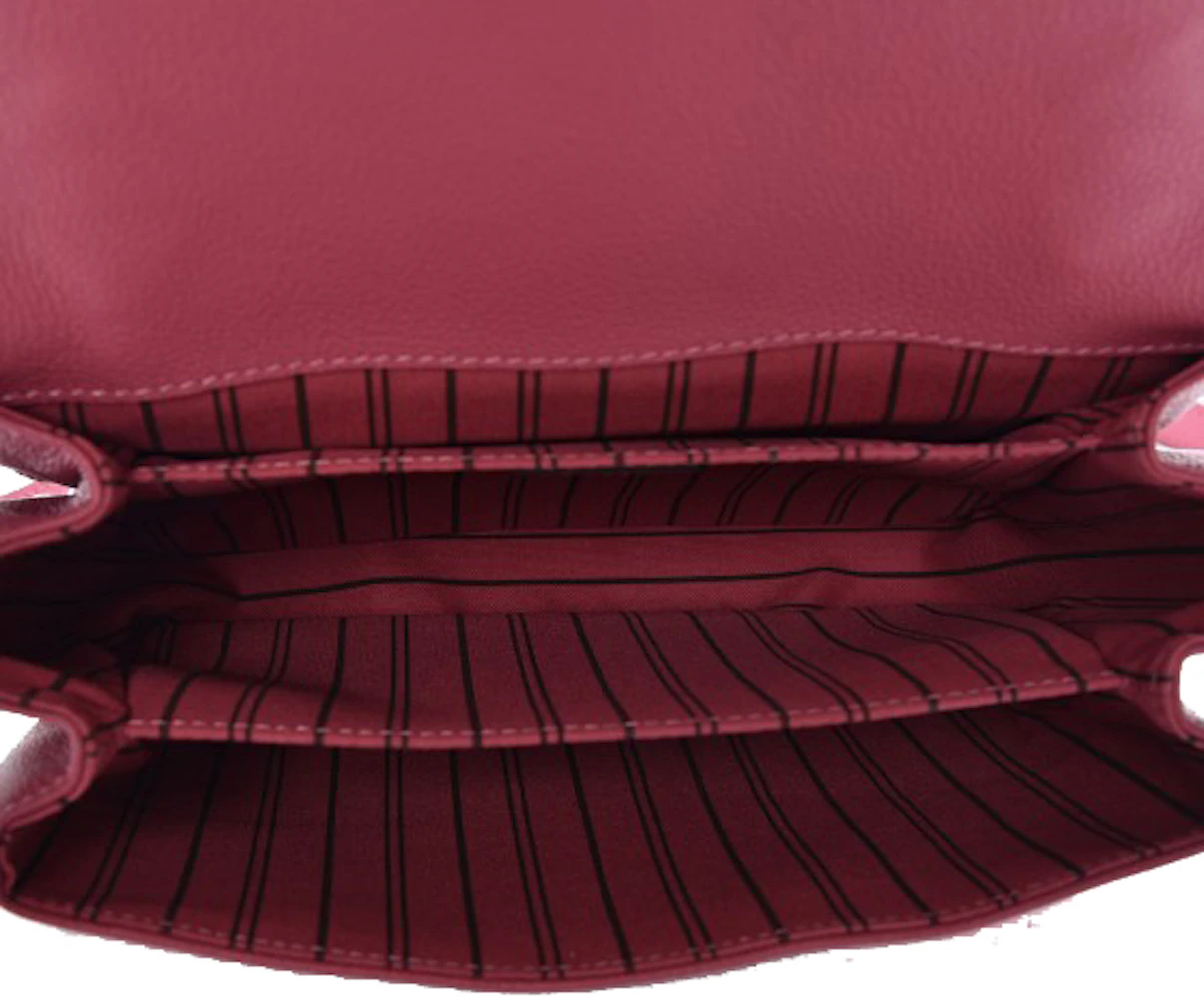 Louis Vuitton Pochette Metis Monogram Empreinte Rose Bruyere in ...