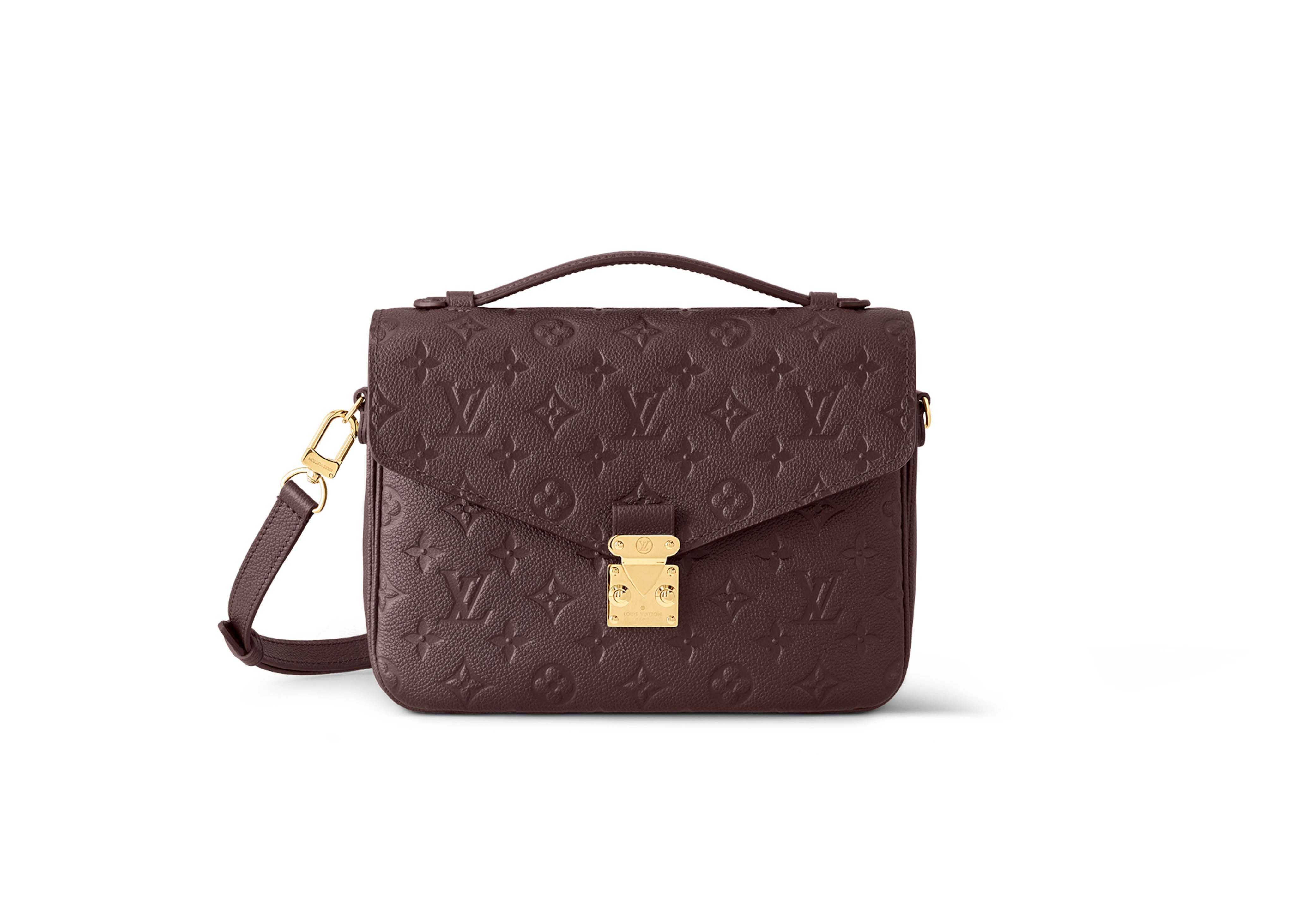 Louis Vuitton Pochette Metis Wine in Empreinte Embossed Grained