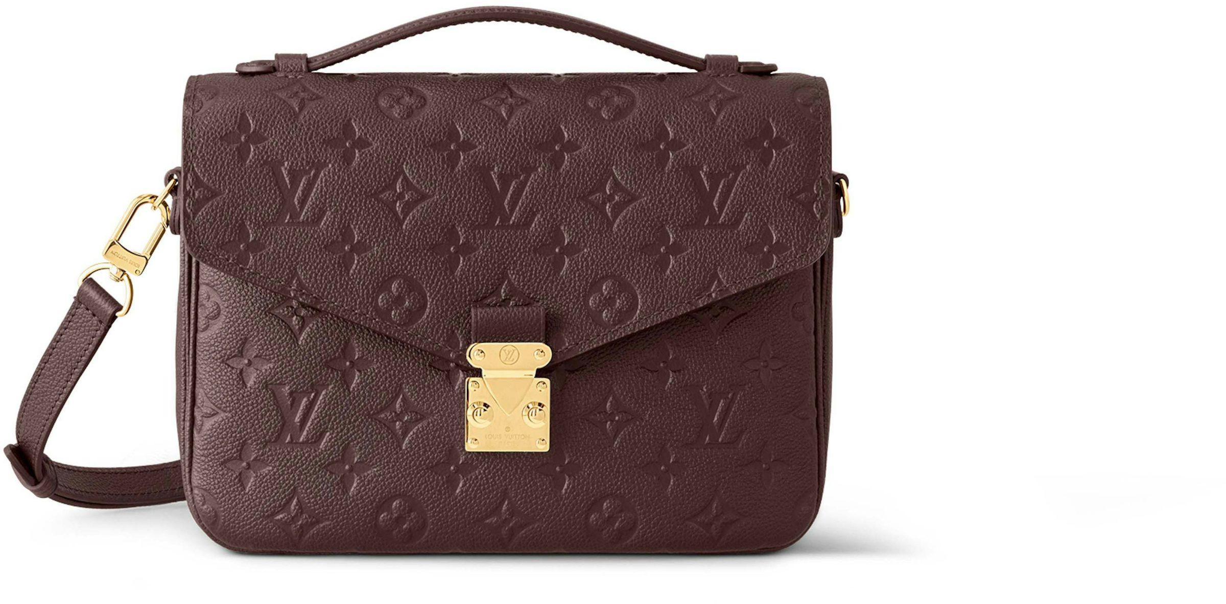 Louis Vuitton Pochette Metis Wine in Empreinte Embossed Grained Cowhide  Leather with Gold-tone - US