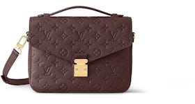 Louis Vuitton Braided Monogram Pochette Metis - Brown Crossbody Bags,  Handbags - LOU708969