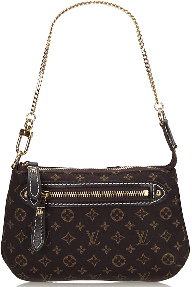 Louis Vuitton Monogram Mini Lin Chain Crossbody bag Leather ref