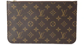 Louis Vuitton Pochette Monogram MM/GM Beige Lining