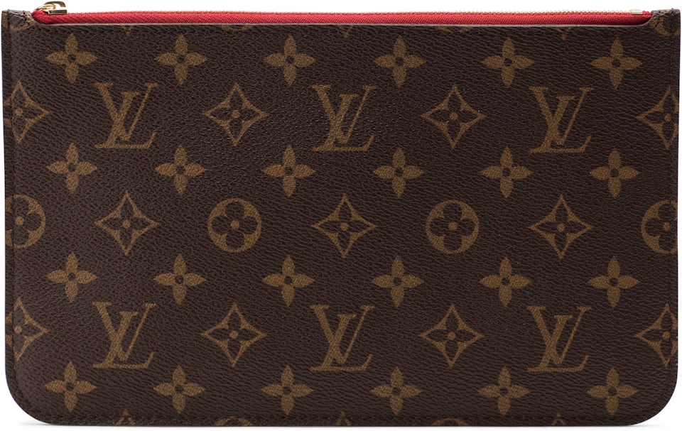 Louis Vuitton Pochette Monogram MM/GM Cerise Lining - US
