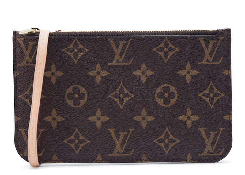 louis vuitton tan monogram pochette