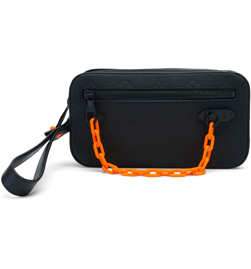 Louis Vuitton Virgil Abloh Pochette Louis Vuitton Brown Pochette