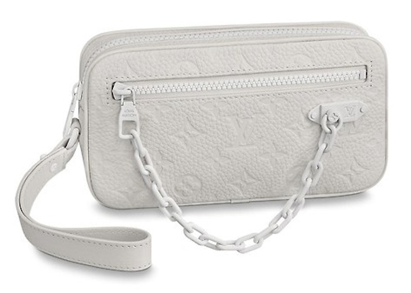 Louis Vuitton Pochette Volga Monogram White