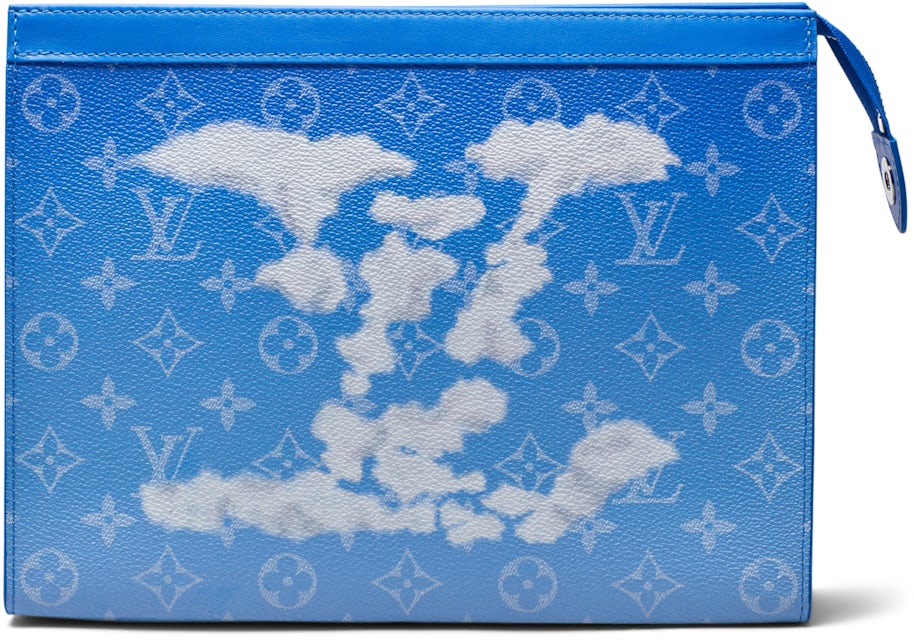 Louis Vuitton Pochette A4 Clouds Monogram Blue