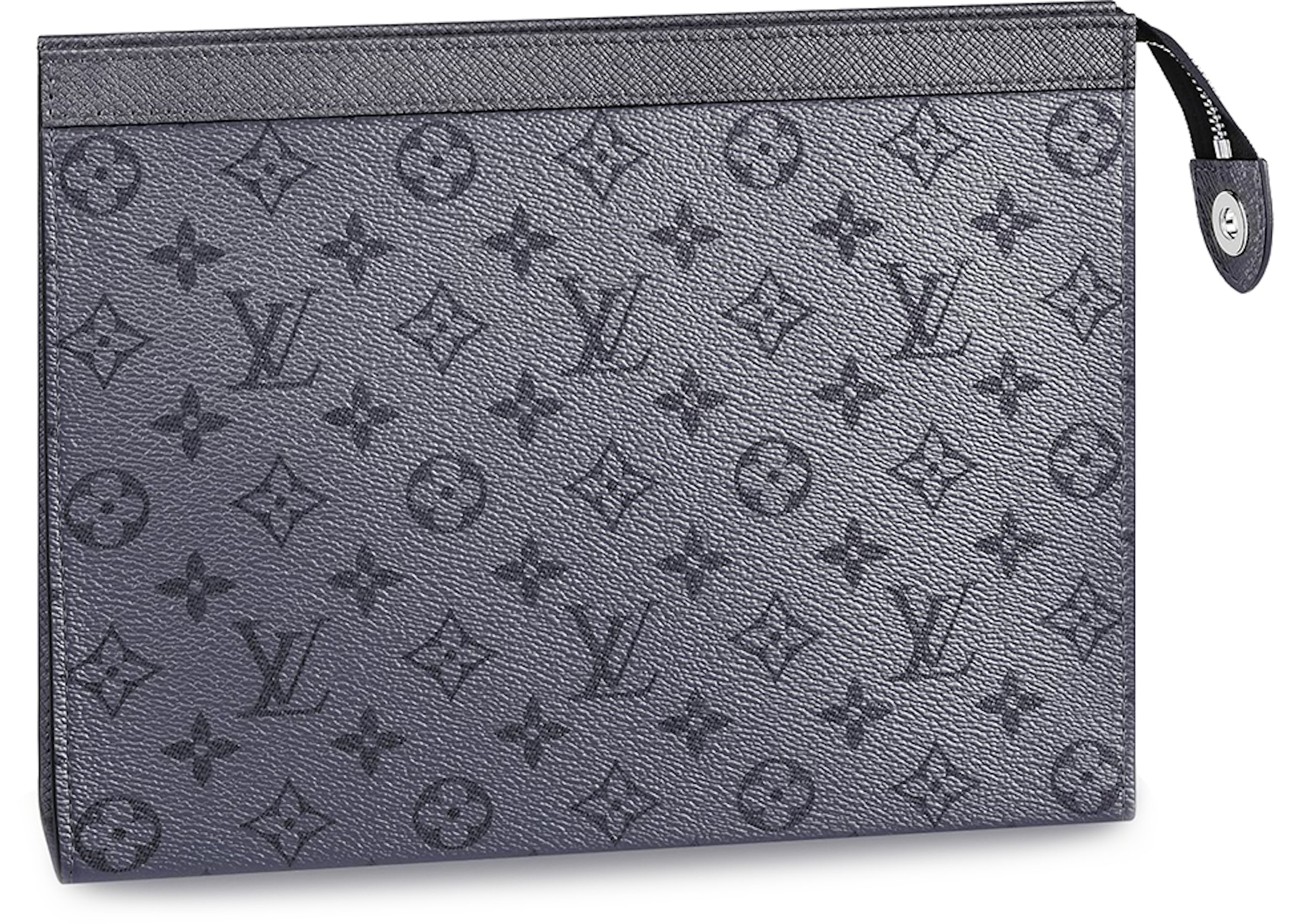 Louis Vuitton Pochette Voyage MM Monogram Gunmetal Gray