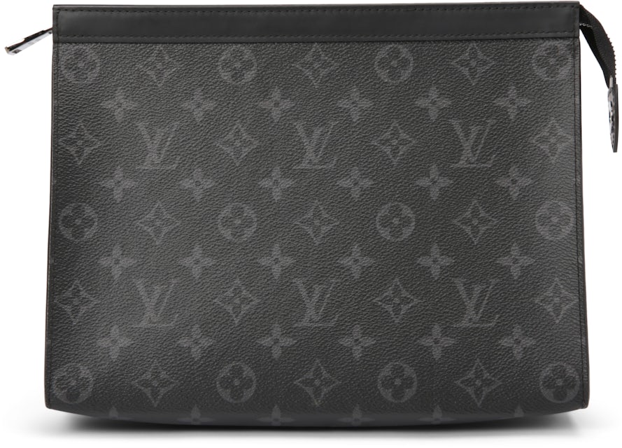 Louis Vuitton Pochette Voyage Monogram Eclipse MM Black/Grey in