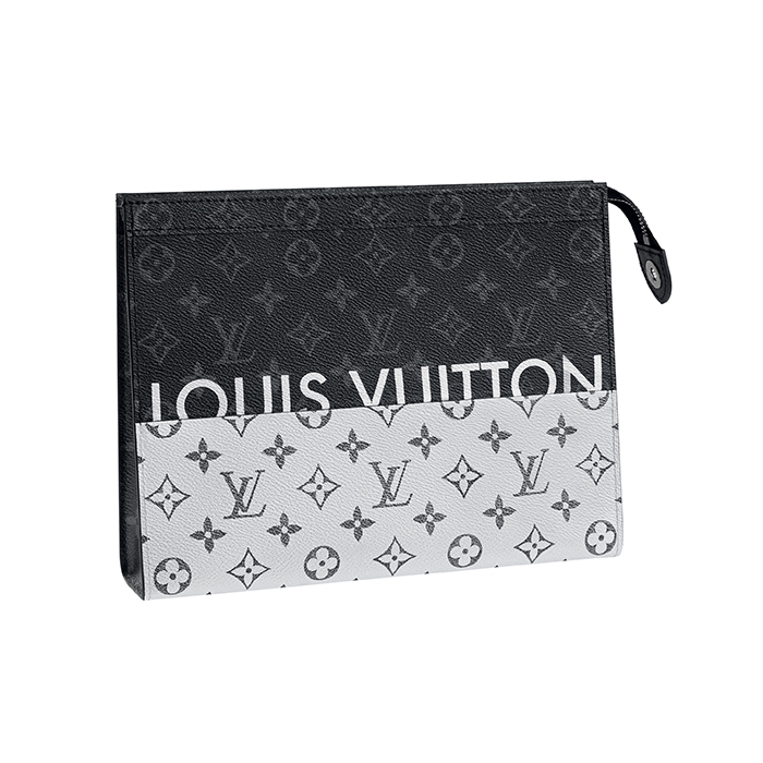 Louis Vuitton Silk Monogram Confidential Square Scarf Black  White  AV  Pawn