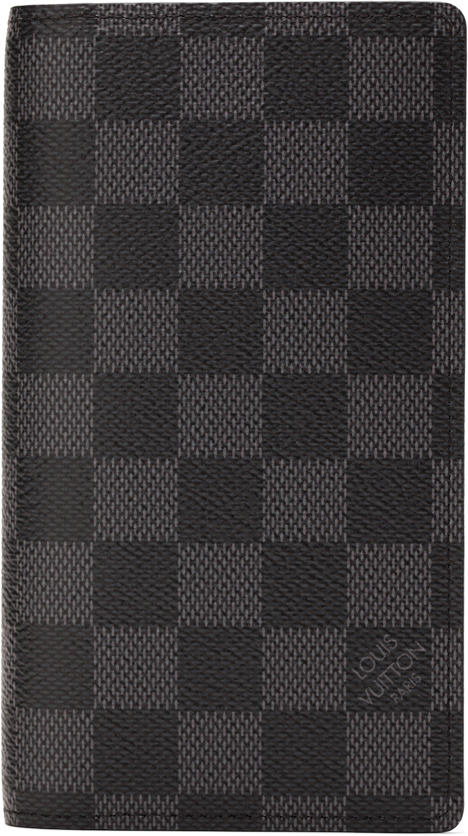 Louis Vuitton Passport Cover Damier Graphite Black/Gray