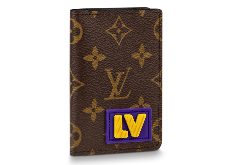 Louis Vuitton Pocket Organizer Brown in Monogram Canvas - US