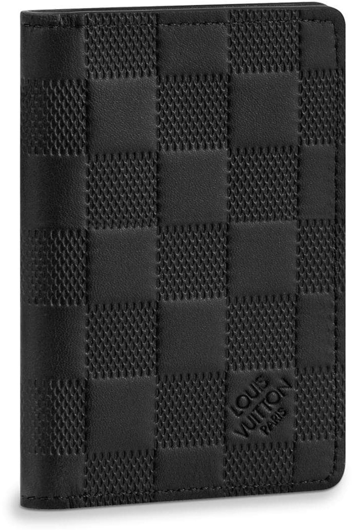 Louis Vuitton Half Damier Pocket Polo BLACK. Size S0