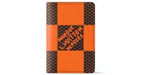 Louis Vuitton Pocket Organizer Damier Pop Orange