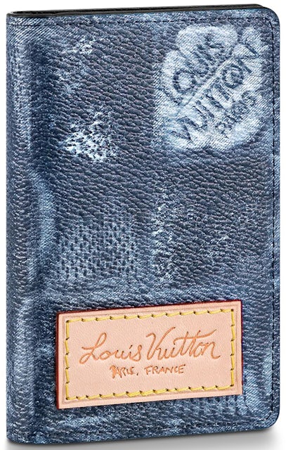 Louis Vuitton Pocket Organizer Damier Salt Marine