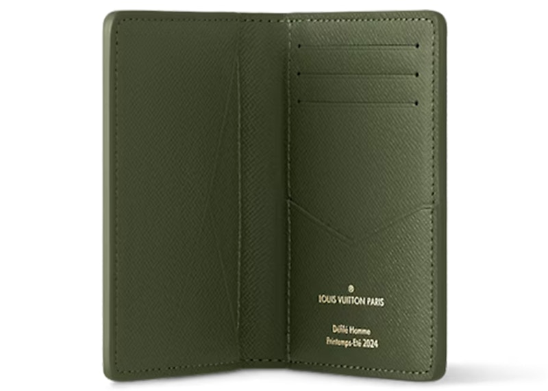 Louis Vuitton Pocket Organizer Damoflage Green Damoflage Damier