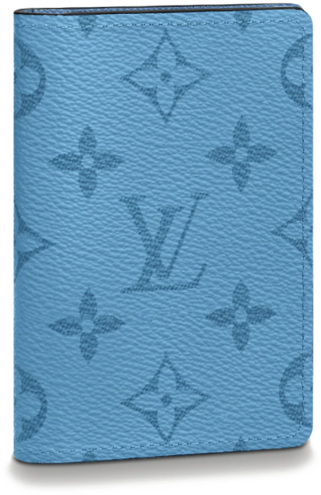 Louis Vuitton Pocket Organizer Chalk in Embossed Cowhide Leather - US