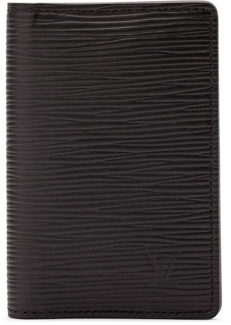 Louis Vuitton, Accessories, New Louis Vuitton Mens Pocket Organizer Wallet  In Black Epi Leather