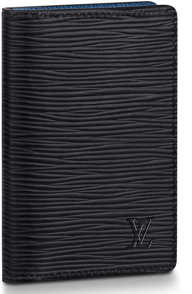 Louis Vuitton Black Epi Leather Pocket Organizer Louis Vuitton