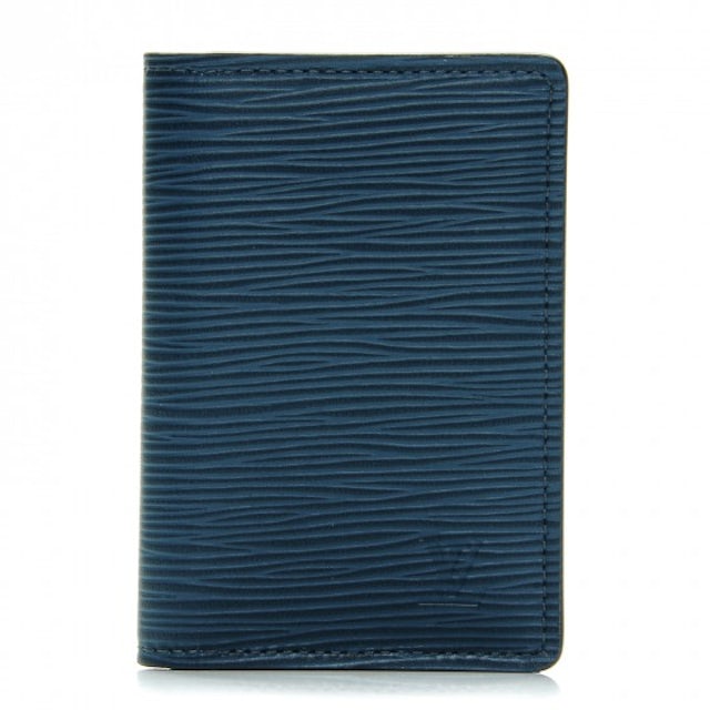 Louis Vuitton - Pocket Organiser Wallet - Leather - Blue Sapphire - Men - Luxury