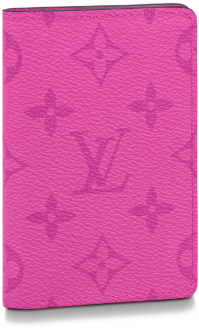 Louis Vuitton Pocket Organizer Fuchsia in Coated Canvas/Cowhide Leather - US
