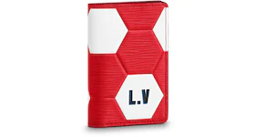 Louis Vuitton Pocket Organizer Hexagonal FIFA World Cup Rouge