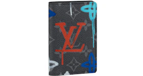 Louis Vuitton Pocket Organizer LV Graffiti Orange