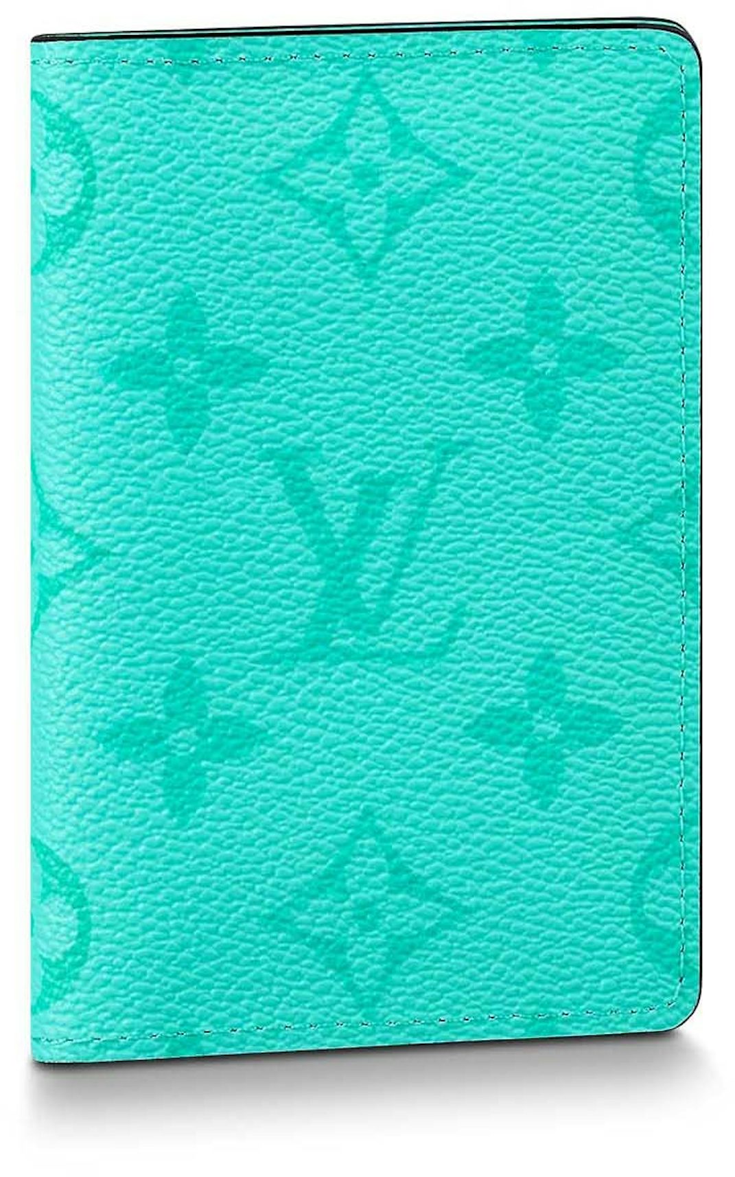 Louis Vuitton Pocket Organizer M30893 Tiffany Blue Miami Green Pochette BNIB