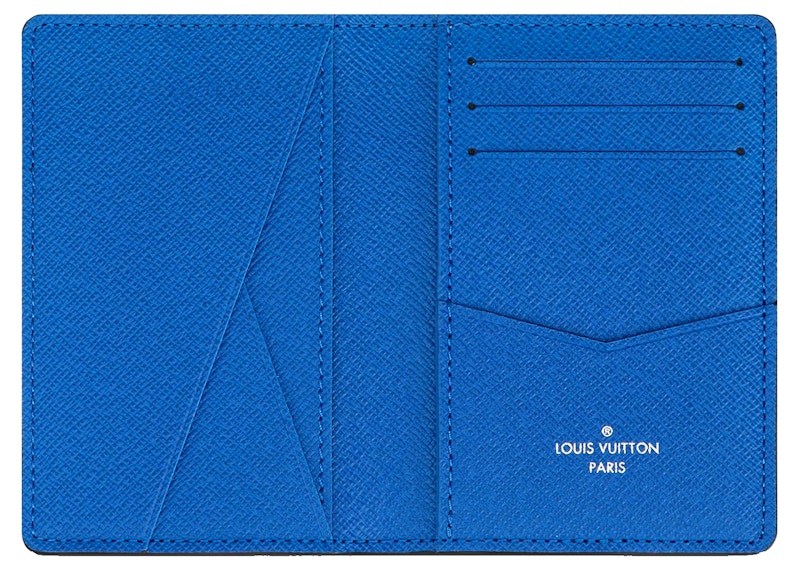 Louis Vuitton Pocket Organizer Monogram Eclipse Black in Coated Canvas US