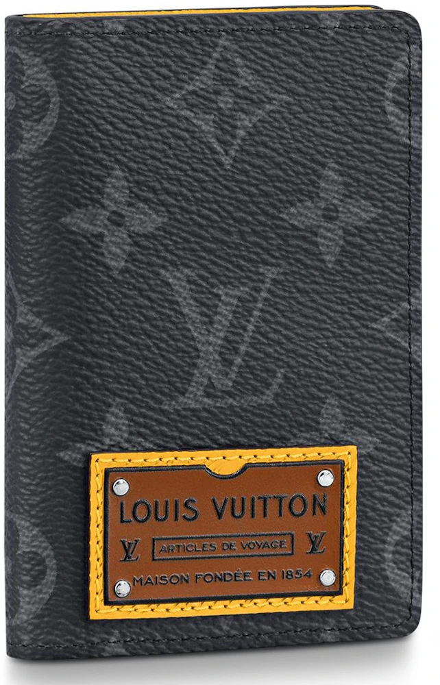 Louis Vuitton Monogram Eclipse Organizer De Poche QJABPZHX0B001