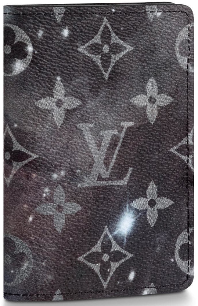 røre ved En begivenhed Elastisk Louis Vuitton Pocket Organizer Monogram Galaxy Black Multicolor in Coated  Canvas