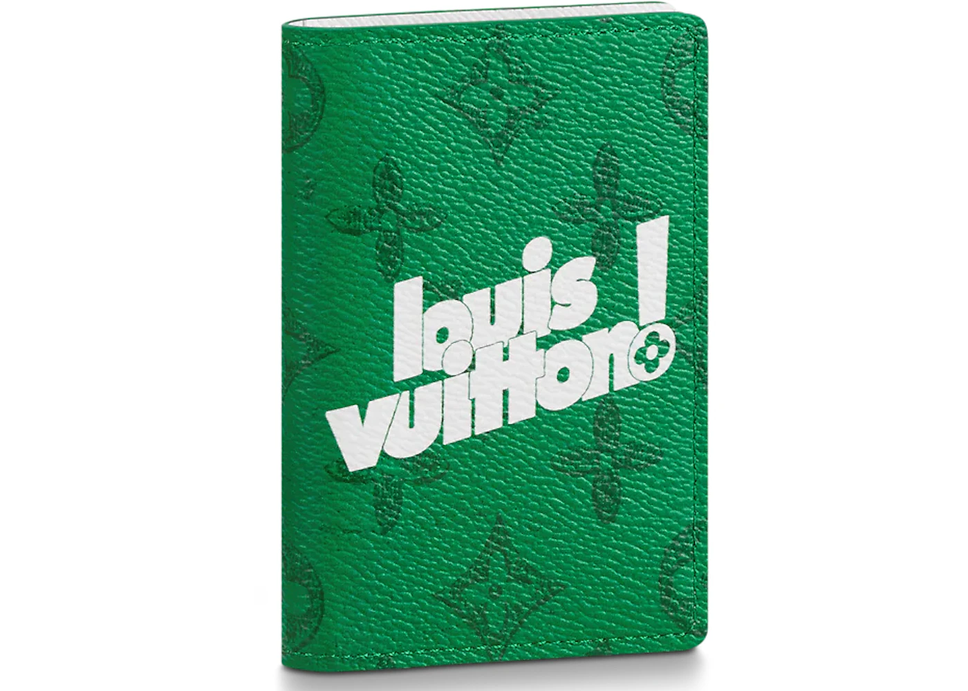 Louis Vuitton Pocket Organizer Monogram Green
