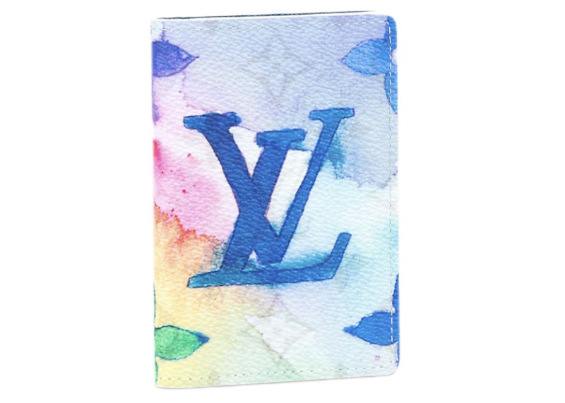 Louis Vuitton Pocket Organizer Monogram Watercolor Multicolor