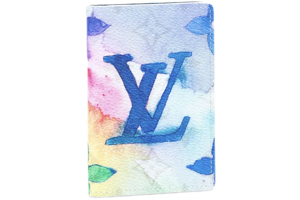 Louis Vuitton Pocket Organizer Monogram Watercolor Multicolor in Coated  Canvas - US