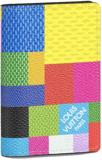 Louis Vuitton LV Pocket organizer Graffiti new Multiple colors ref