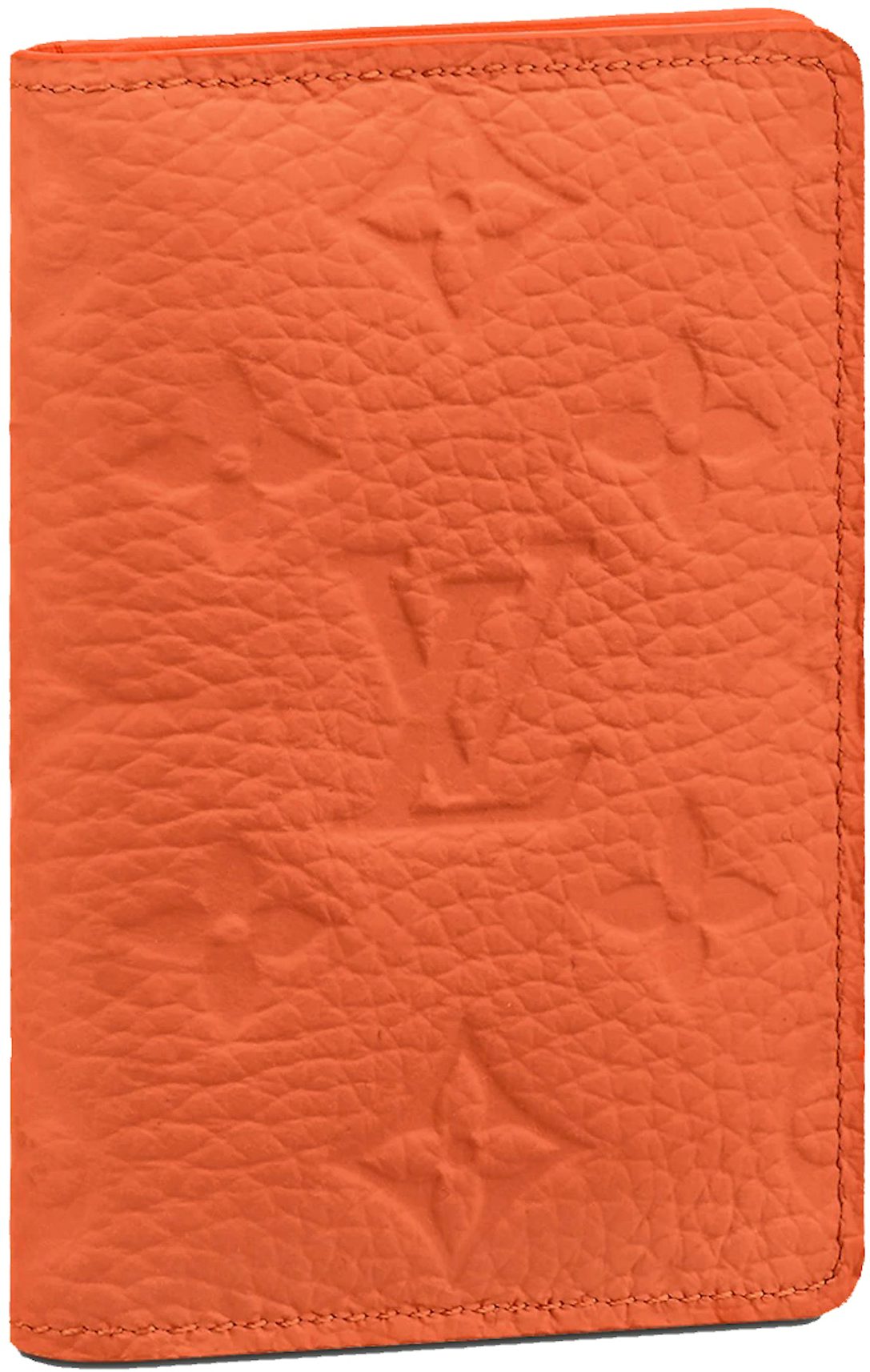 Louis Vuitton Pocket Organizer Monogram Solar Ray Orange Brown in Coated  Canvas with Orange/Black - US
