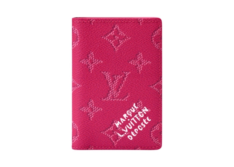 Louis Vuitton Pocket Organizer Rose Pondicherry Rosa