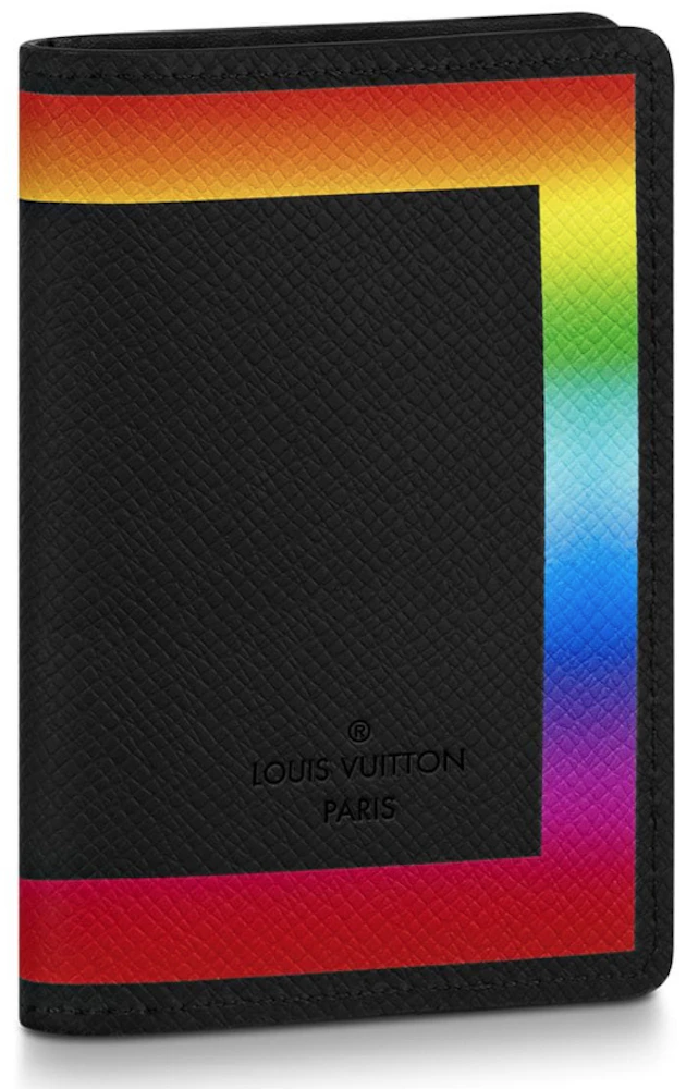 Louis Vuitton Taiga Leather Pocket Organizer - Black Wallets, Accessories -  LOU779858